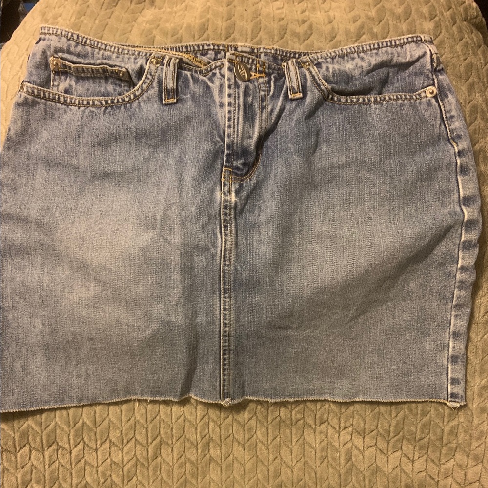 Bongo Vintage denim pencil skirt